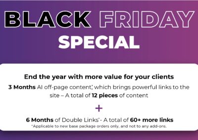 Black Friday SEO deals